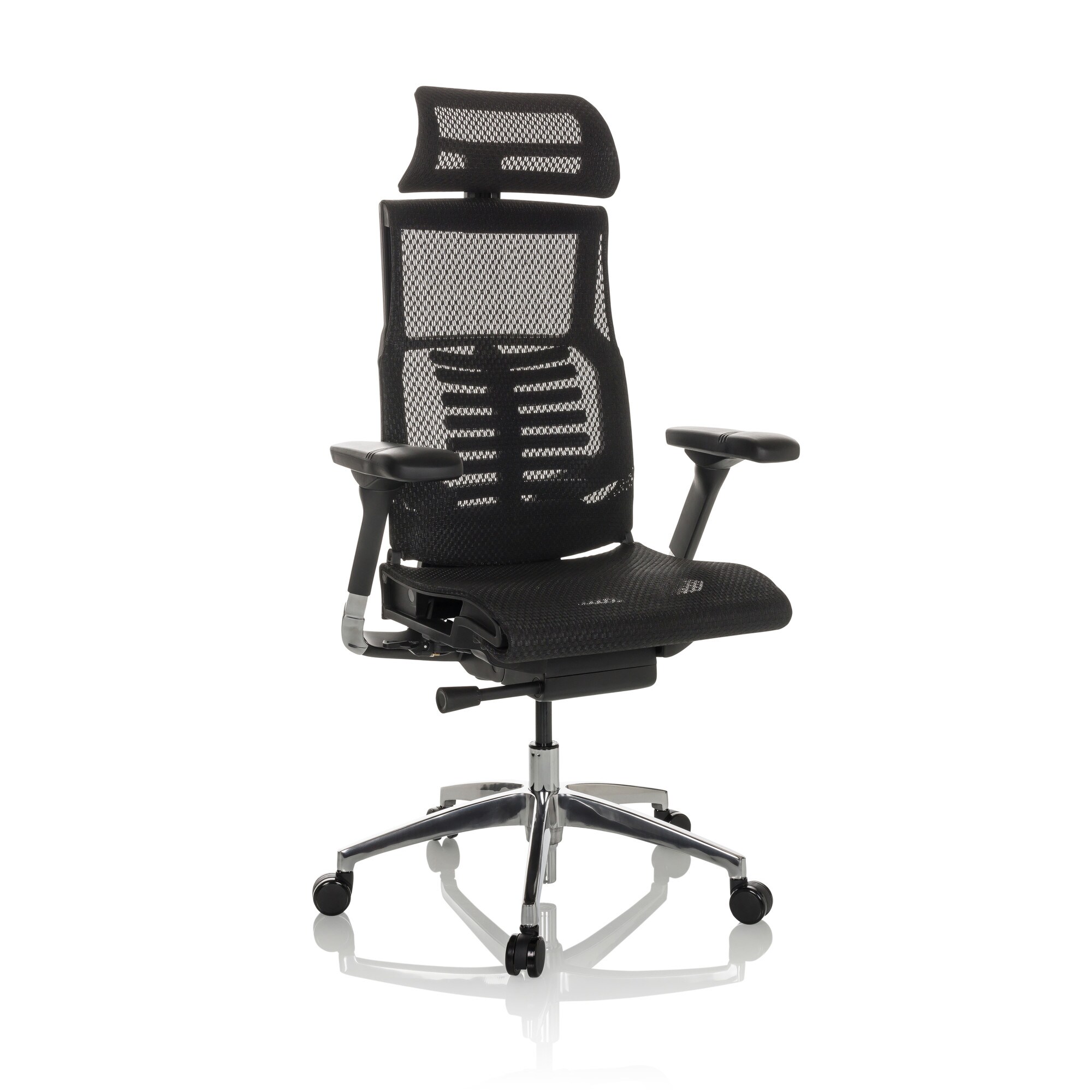High End Bürostuhl POFIT GEN2 Netzstoff mit Armlehnen hjh OFFICE