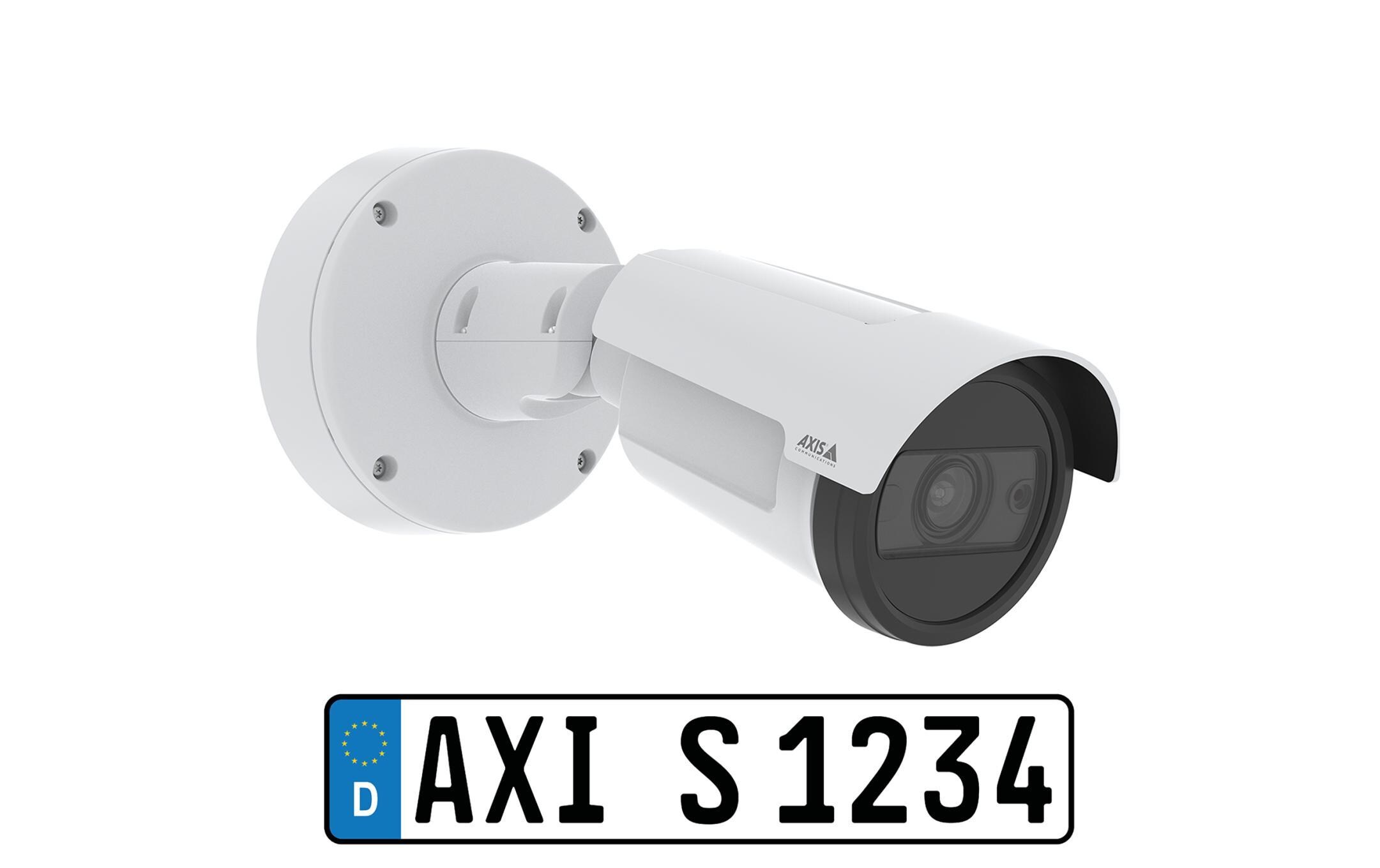 Netzwerkkamera P1465-LE-3 License Plate Verifier Kit<br>Einfache, kostengünstige Ausrüstung für langsamen Verkehr