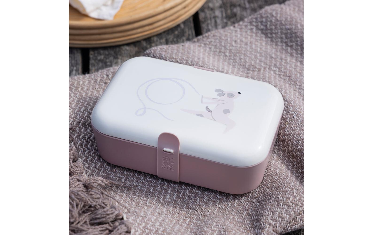 Lunchbox Silikonband Teeny ToesBrotdose mit Silikonband zum Verschliessen