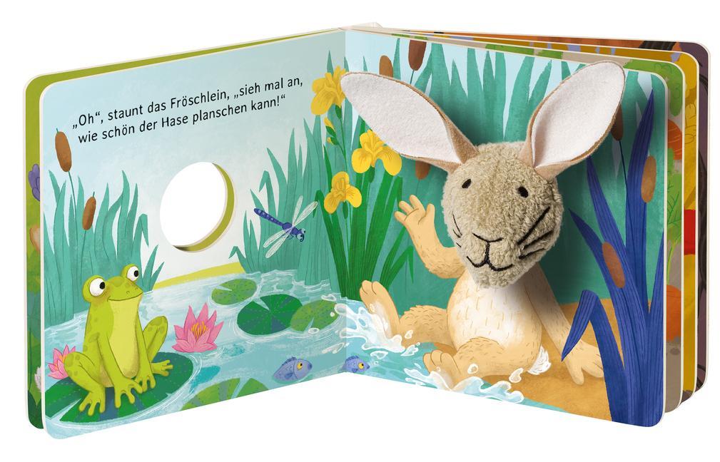 Mein liebstes Fingerpuppenbuch: Hallo, kleiner Hase!
