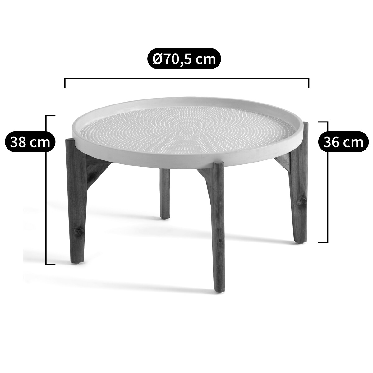 LA REDOUTE INTERIEURS<br>Mesa de apoio, Médan