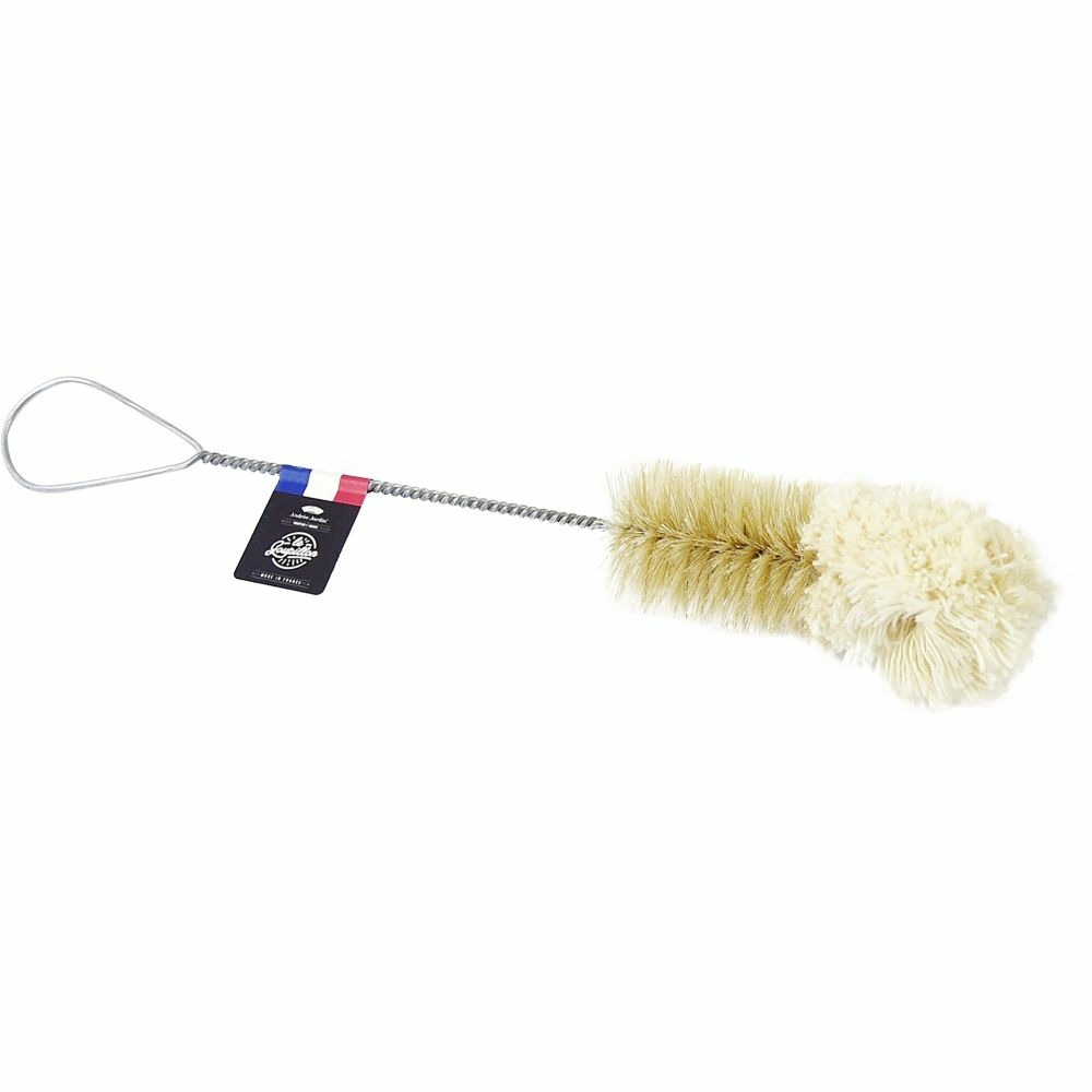 Goupillon gourde en fibres de coton et soie