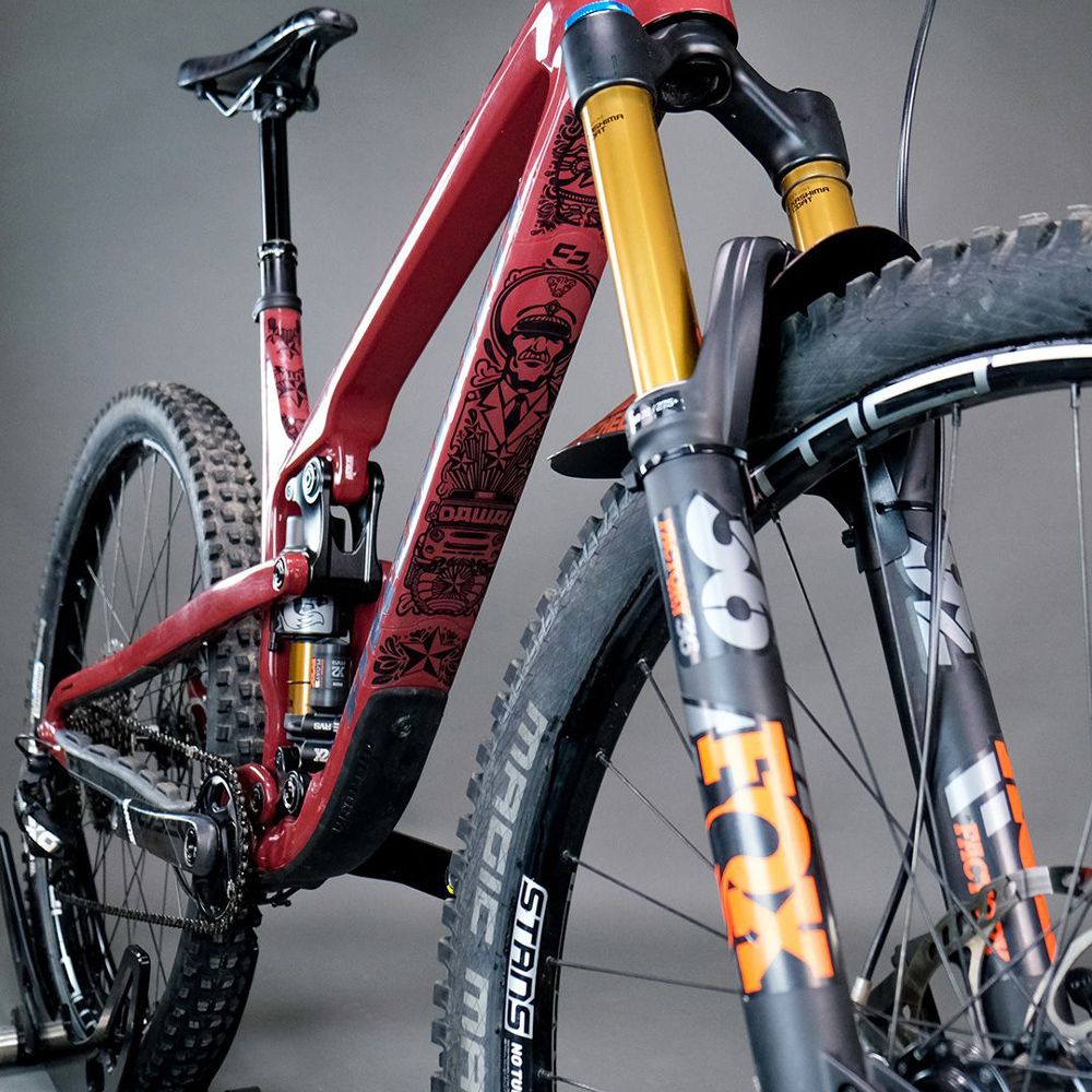 Unleazhed Unscratch Frame Rahmenschutzfolie - Dawei Black Glossy kaufen | Bike-Discount