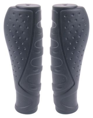 M-WAVE Grips Ergo Noir 2*130Mm