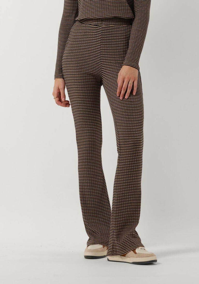 AMAYA AMSTERDAM beige amaya amsterdam flared broek fiona pants