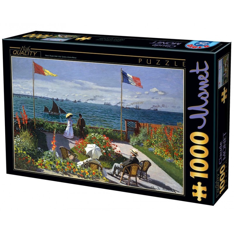 Puzzle 1000 pièces - Monet - Terrasse à Saint Adresse