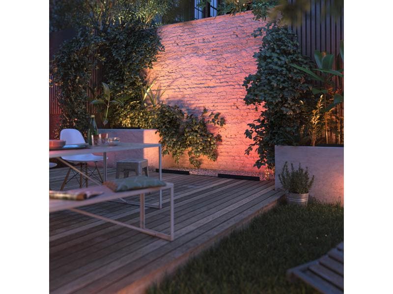 Philips Hue White & Color Ambiance Outdoor Amarant Schwarz Hue White & Color Ambient Wandfluter, Erweiterung