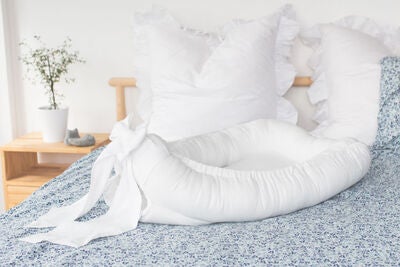 Babyly Babynest Linen, White