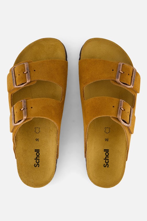 Scholl Josephine sandalen cognac Suede