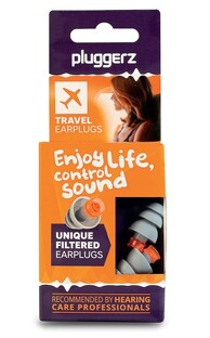 Pluggerz Travel Earplugs 1PR