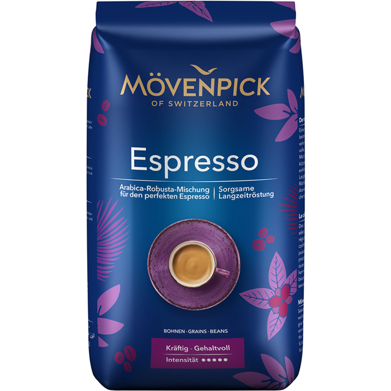Mövenpick Bohnenkaffee Espresso, 1000 g, 1 Stück