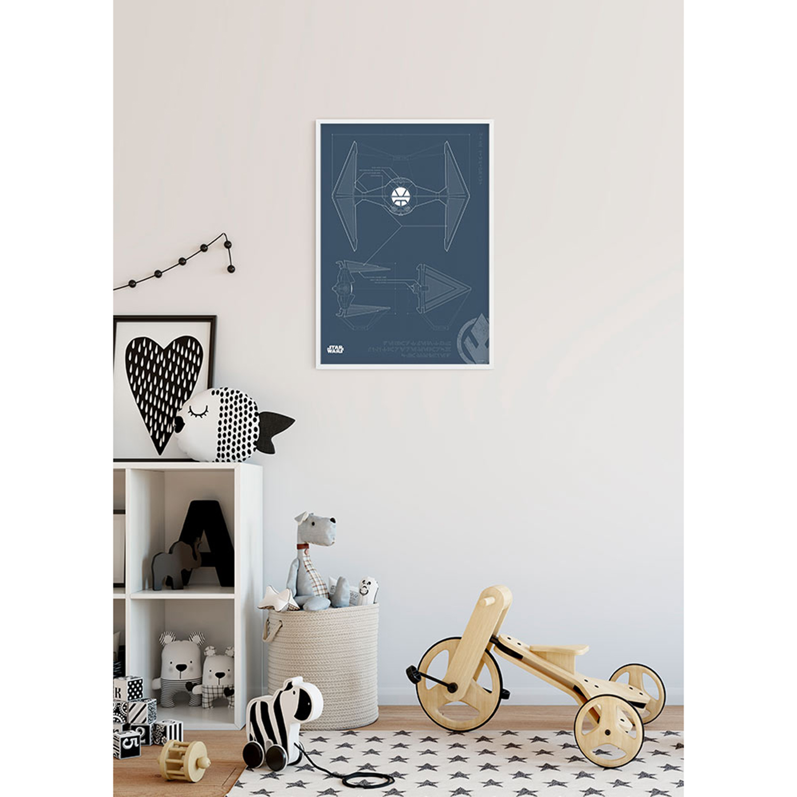 Wandbild STAR WARS BLUEPRINT SITH - 50x70 cm