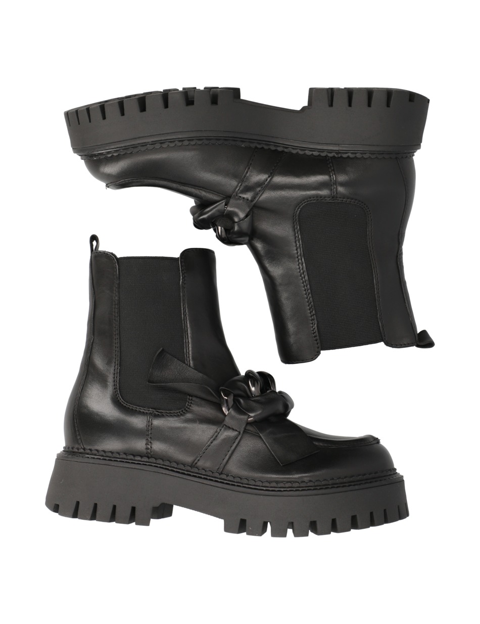 Glattleder Chelsea Boot
