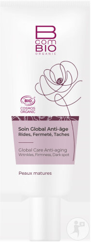 BcomBio Organic Soin Global Anti-Âge Rides Et Fermeté Peaux Matures Bio 50ml