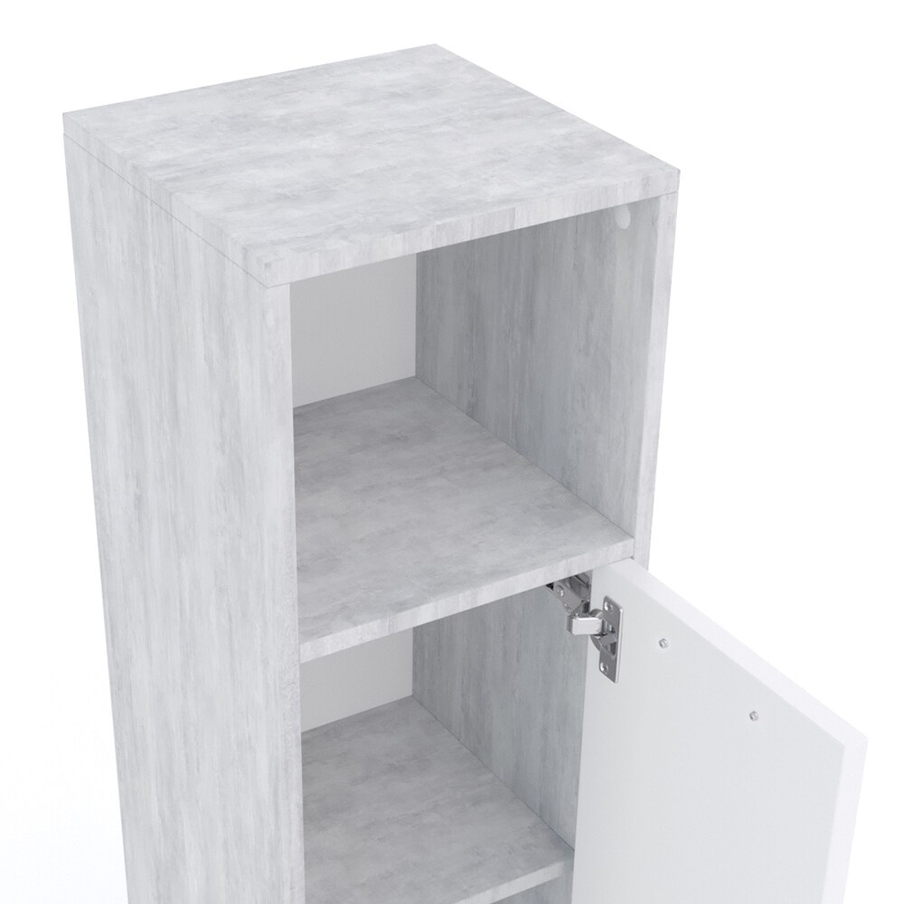 Vicco Badschrank Kiko Midischrank Badezimmerschrank Badmöbel Bad Beton