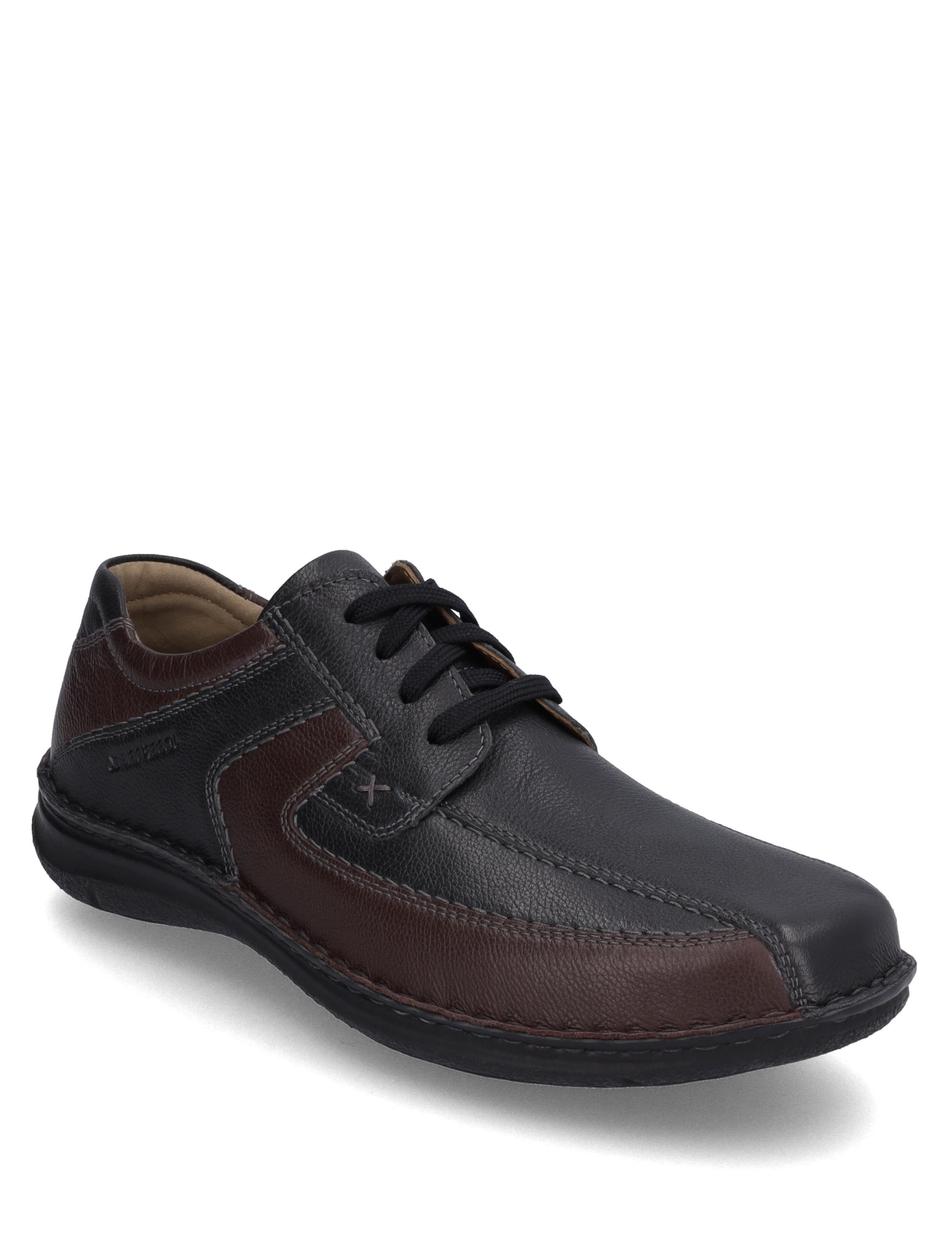 Halbschuh Anvers 08, schwarz-kombi