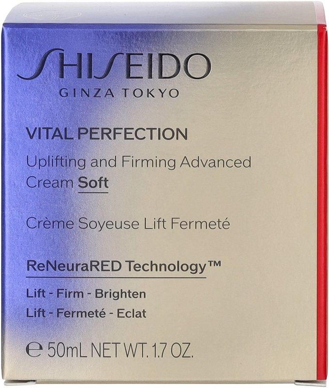 Shiseido - Uplifting and Firming Advanced Cream - Gezichtscrème - Vederlicht - Zijdezacht