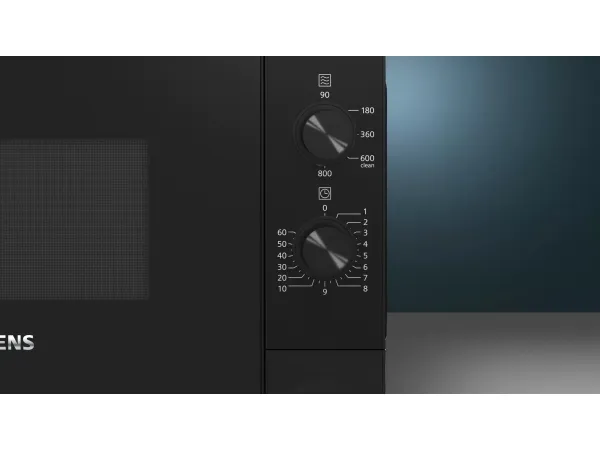 Siemens iQ300 FF020LMB2 - Mikrobølgeovn - 20 liter - 800 W - sort/rustfrit stål