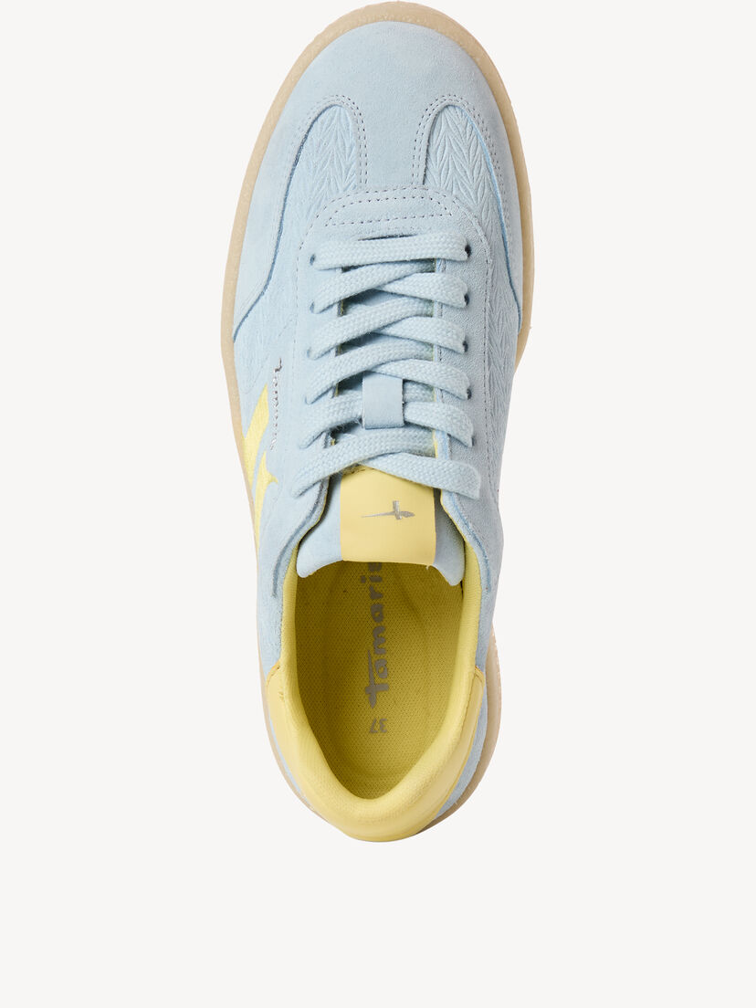 Leren Sneaker - blauw