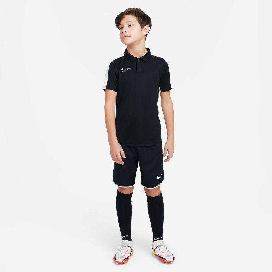 Nike Polo Dri-FIT Academy 23 - Noir/Blanc Enfant