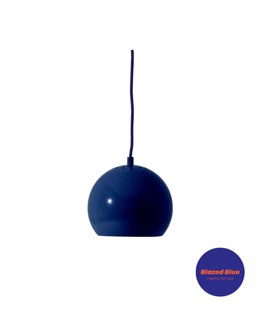 Frandsen  Limited Ball Pendel lampe, Ø18 - Blazed Blue