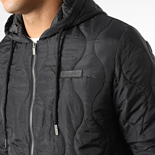 Veste Zippée Capuche M22585CJA Noir