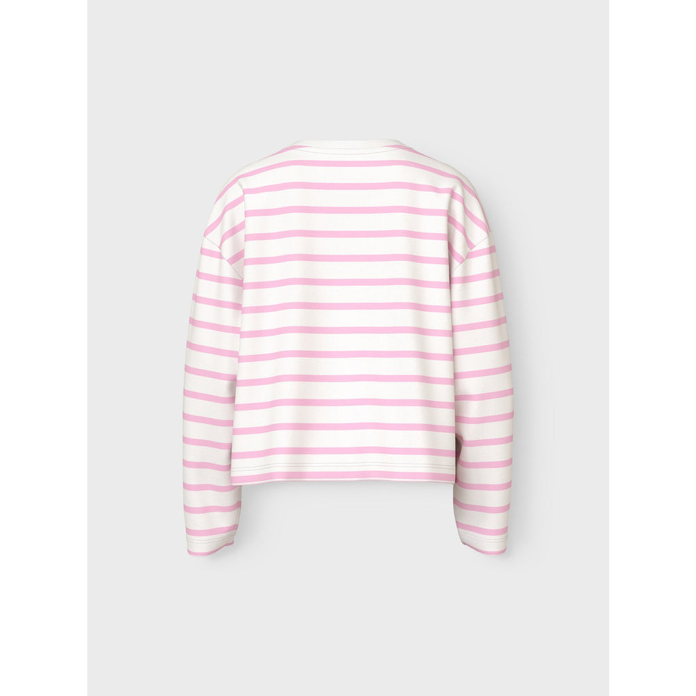 Køb Name It Cloud Dancer Sweet Dreams Stripe Nkfvita Ls Kort Rlx Top