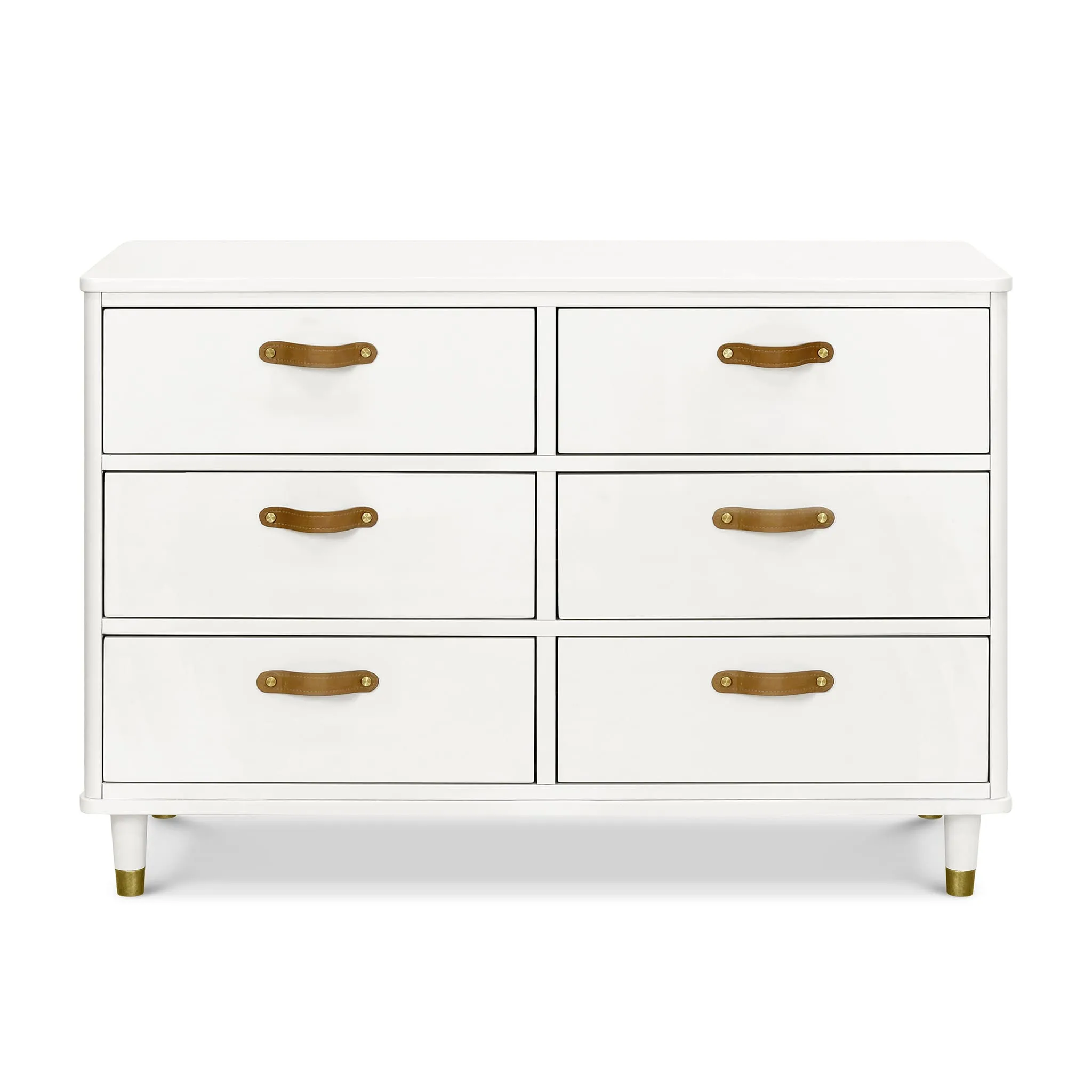 Million Dollar Baby Bureau 6 Tiroirs Tanner - Blanc Chaud
