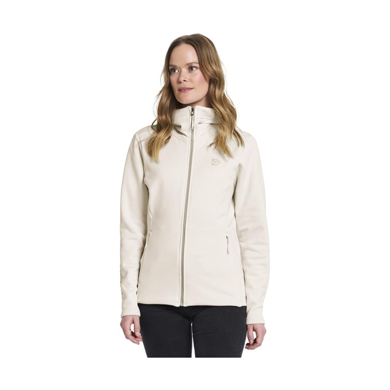 Didriksons Anneli Wns Fullzip 2omen Shell White