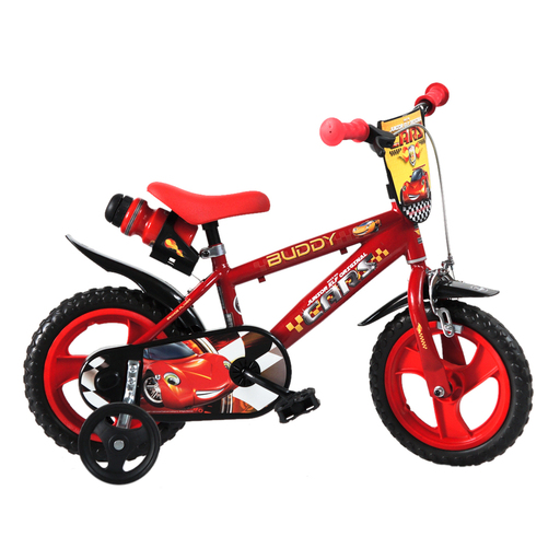 Bicicleta infantil Buddy Cars de 30 cm (12 polegadas) para crianças de 3 a 5 anos.