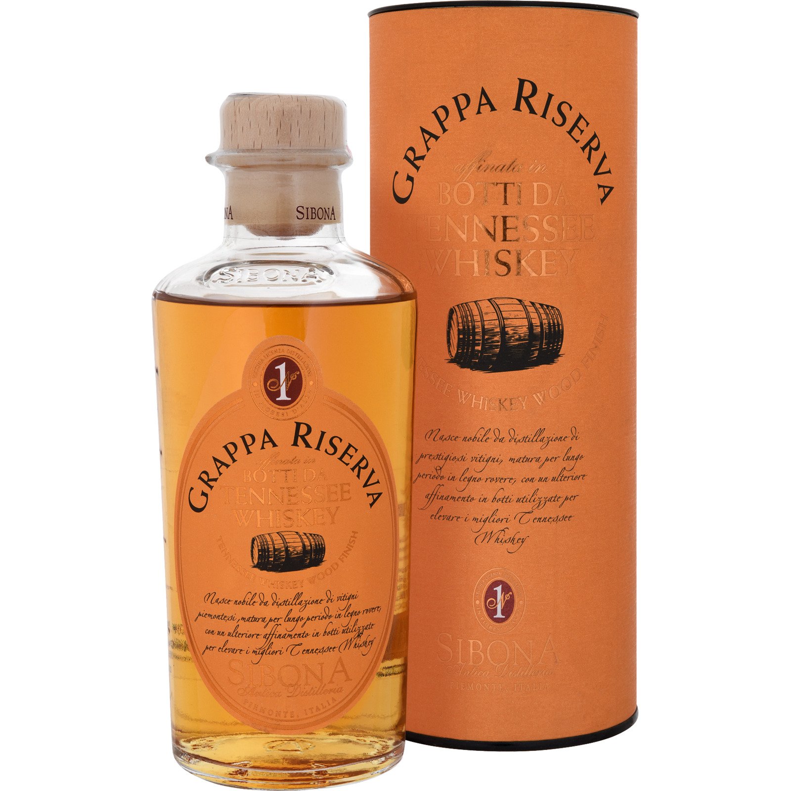Sibona Grappa Riserva Tennessee 50 cl