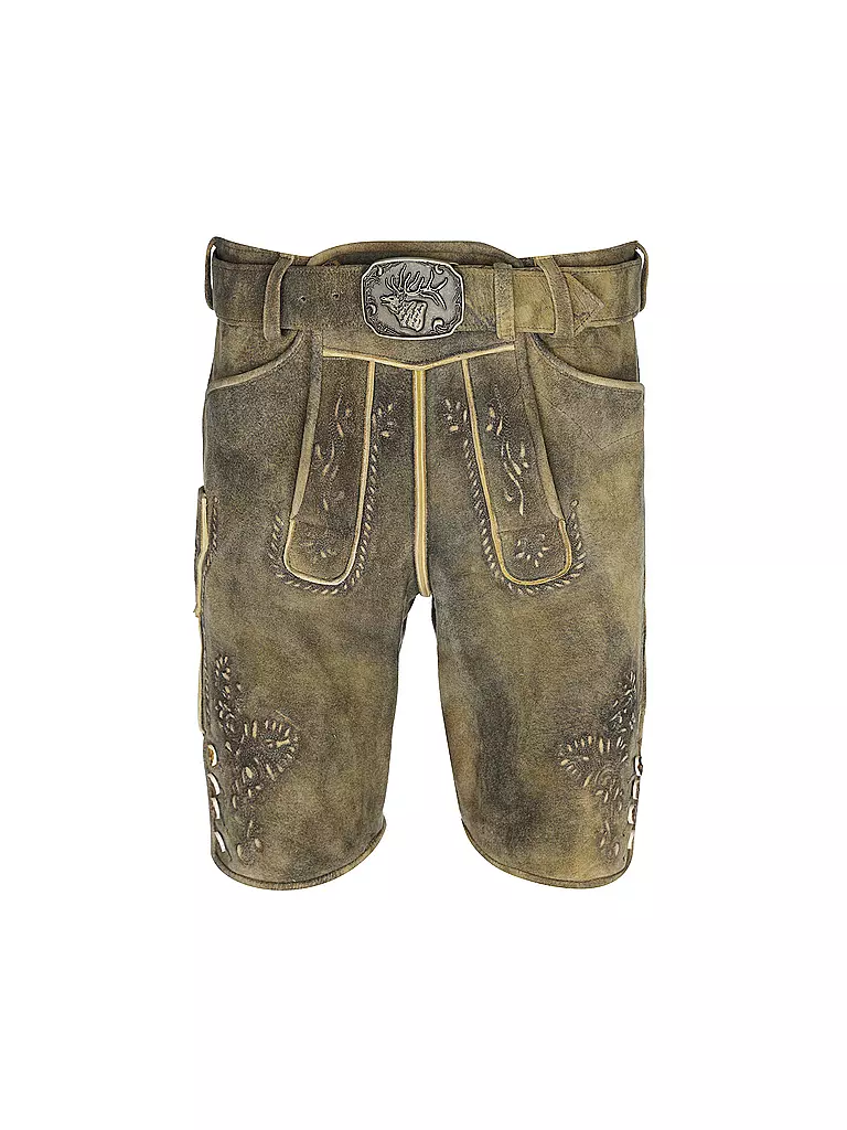 BECKERT Lederhose FLACHAU  braun