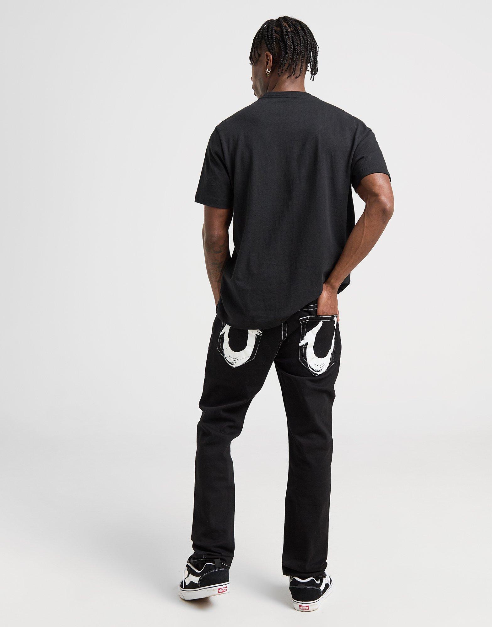 True Religion Jean Rocco Taper Paint Homme