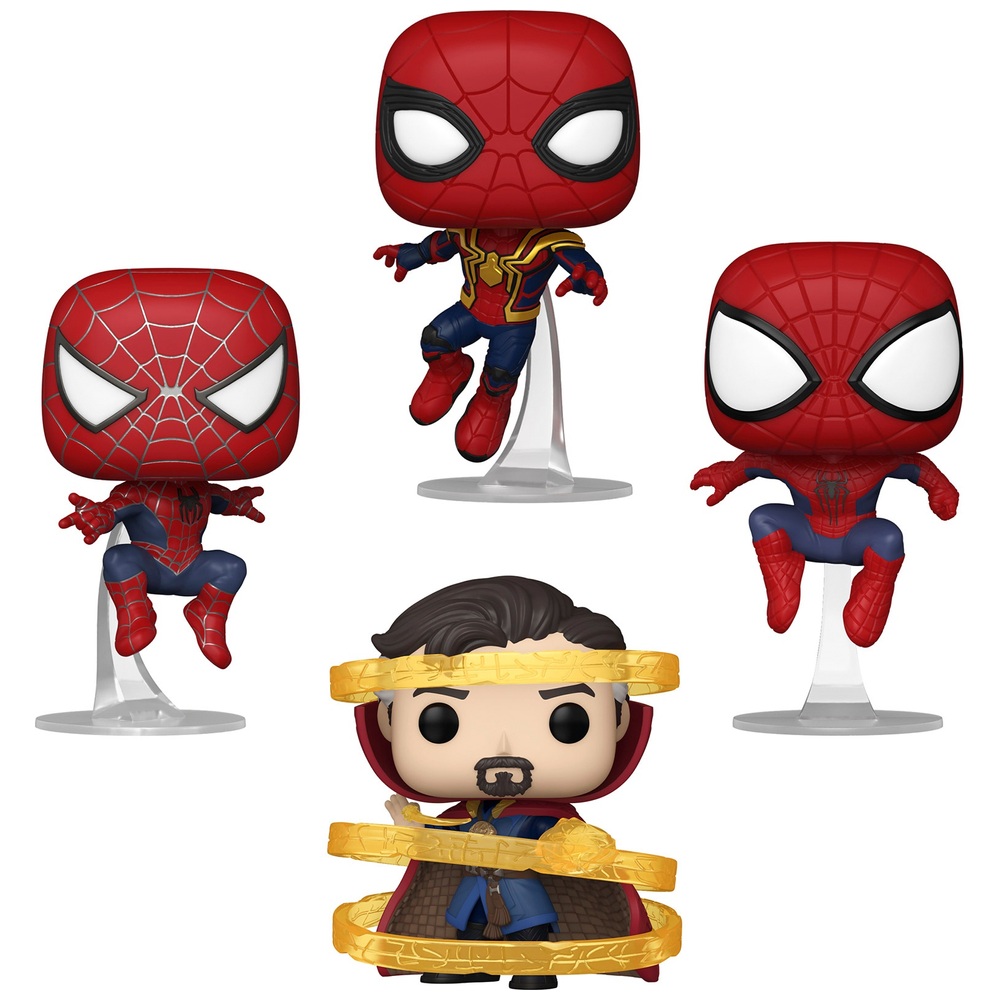 POP! Vinyl Marvel: Spider-Man und Doctor Strange 4er-Pack