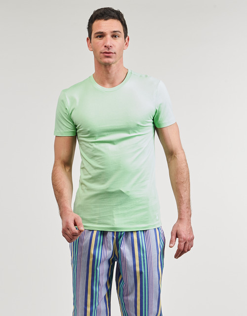 Polo Ralph Lauren - S / S CREW-3 PACK-CREW UNDERSHIRT Azul / Marino / Verde
