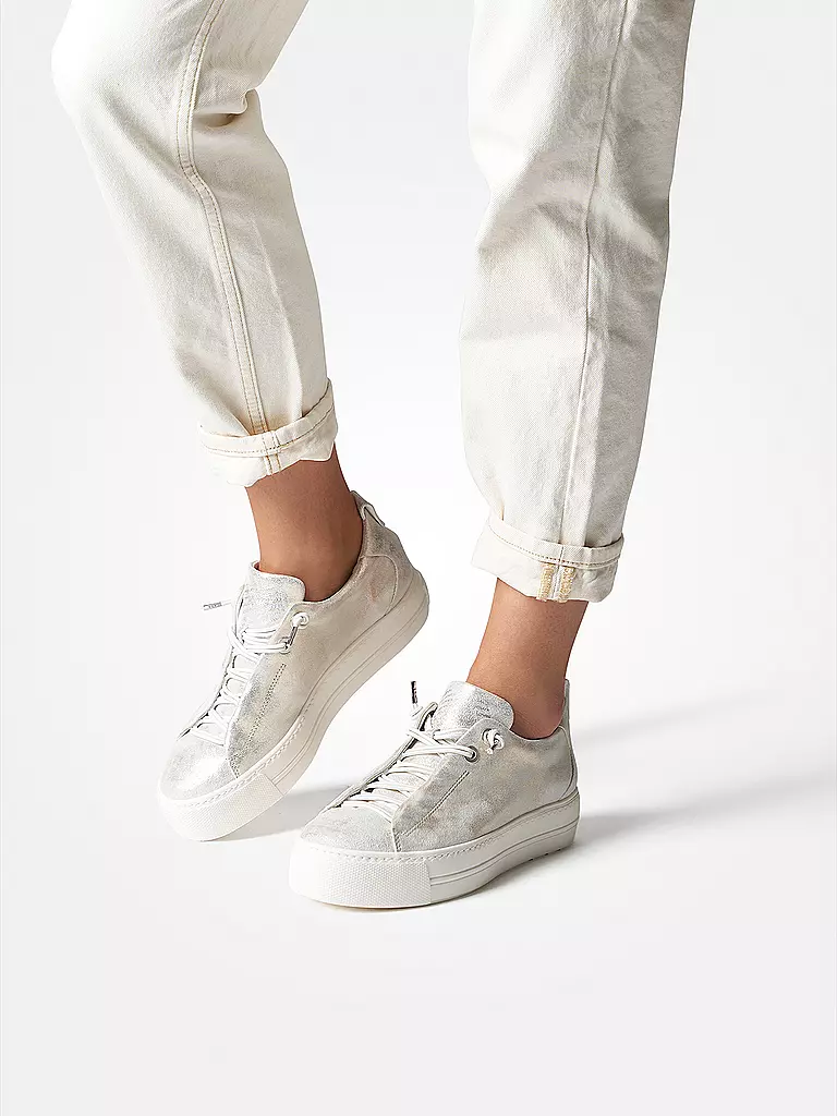 PAUL GREEN Sneaker  silber