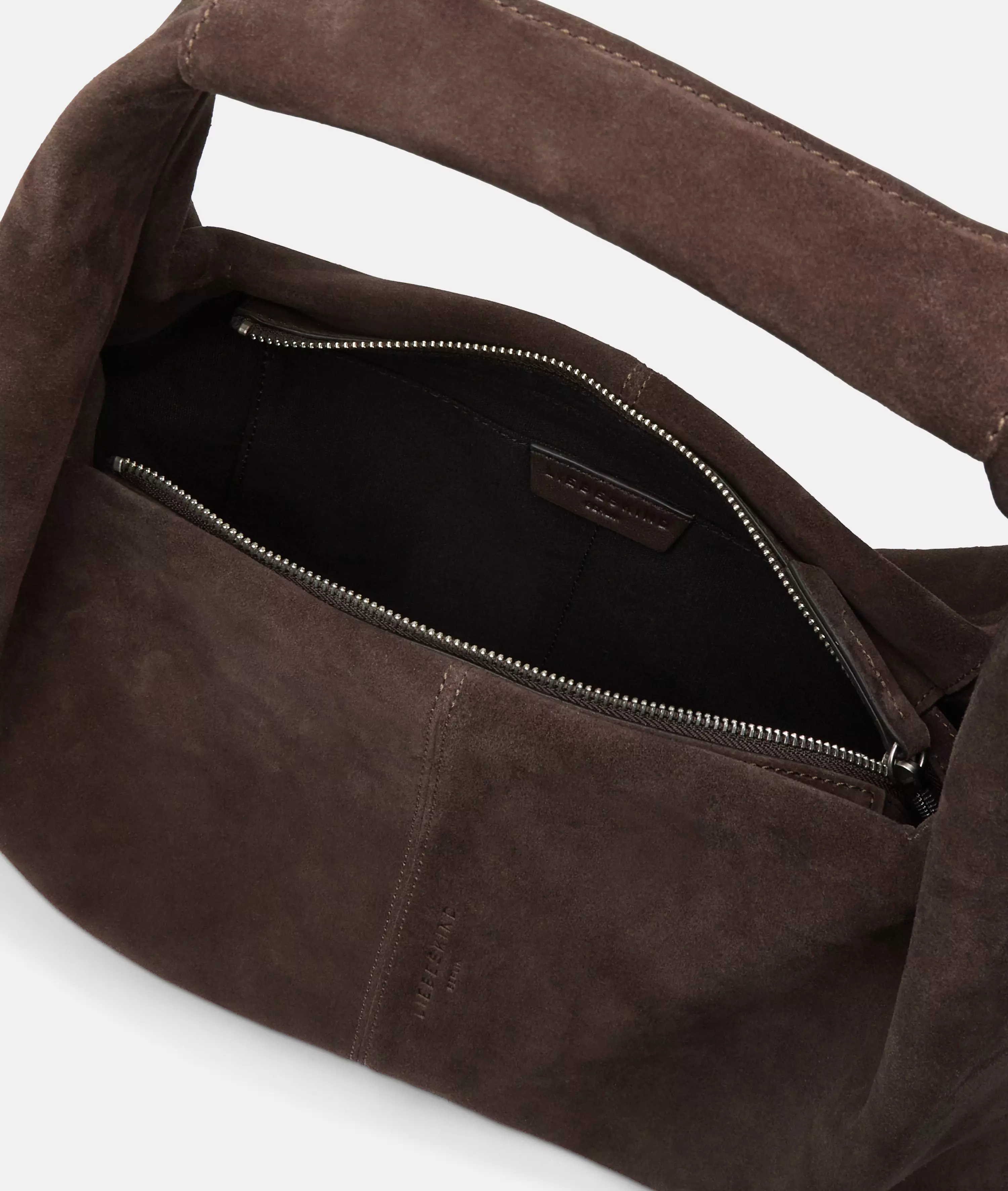 Scarlet Sachtel M Spacious shoulder bag made from soft suede