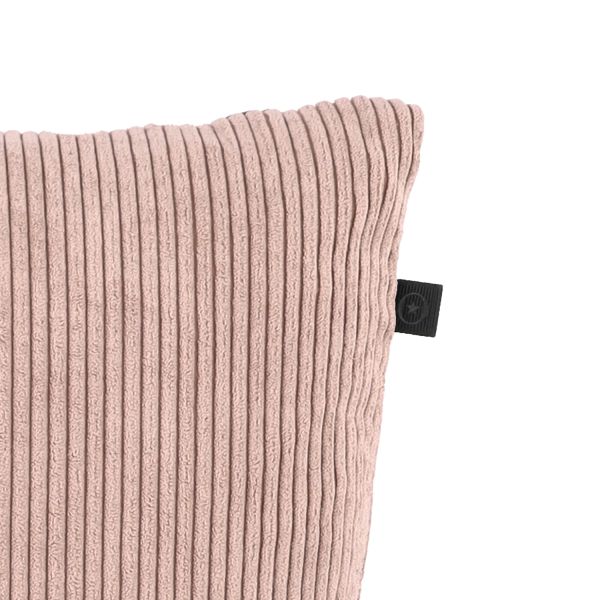 Overseas Rib Kussen - 45 x 45 cm - Smoke