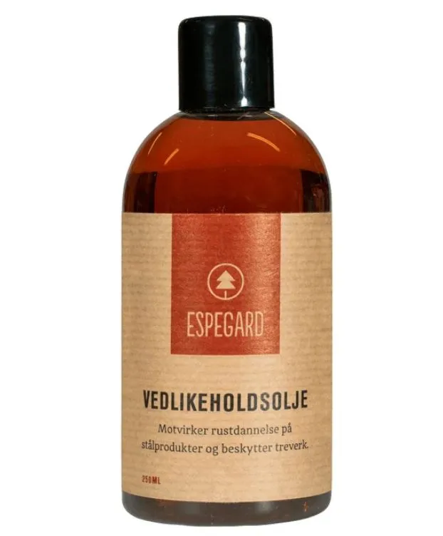 Espegard Vedlikeholdsolje til stål og tre NoColour