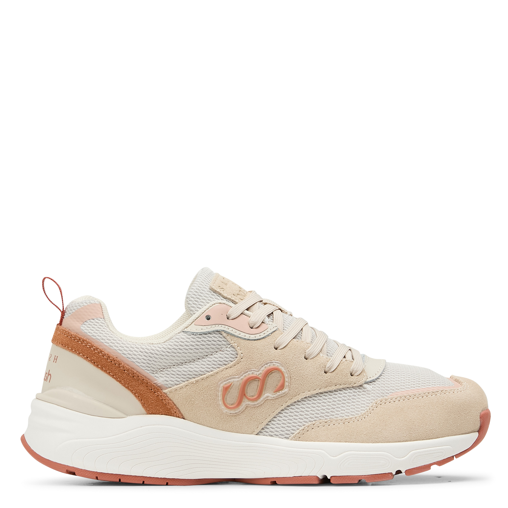 SABA - Baskets basses en cuir x SAYSH | Orange