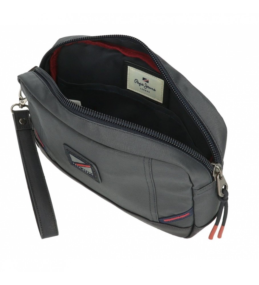 Bolsa Pepe Jeans Hackney Cinza
