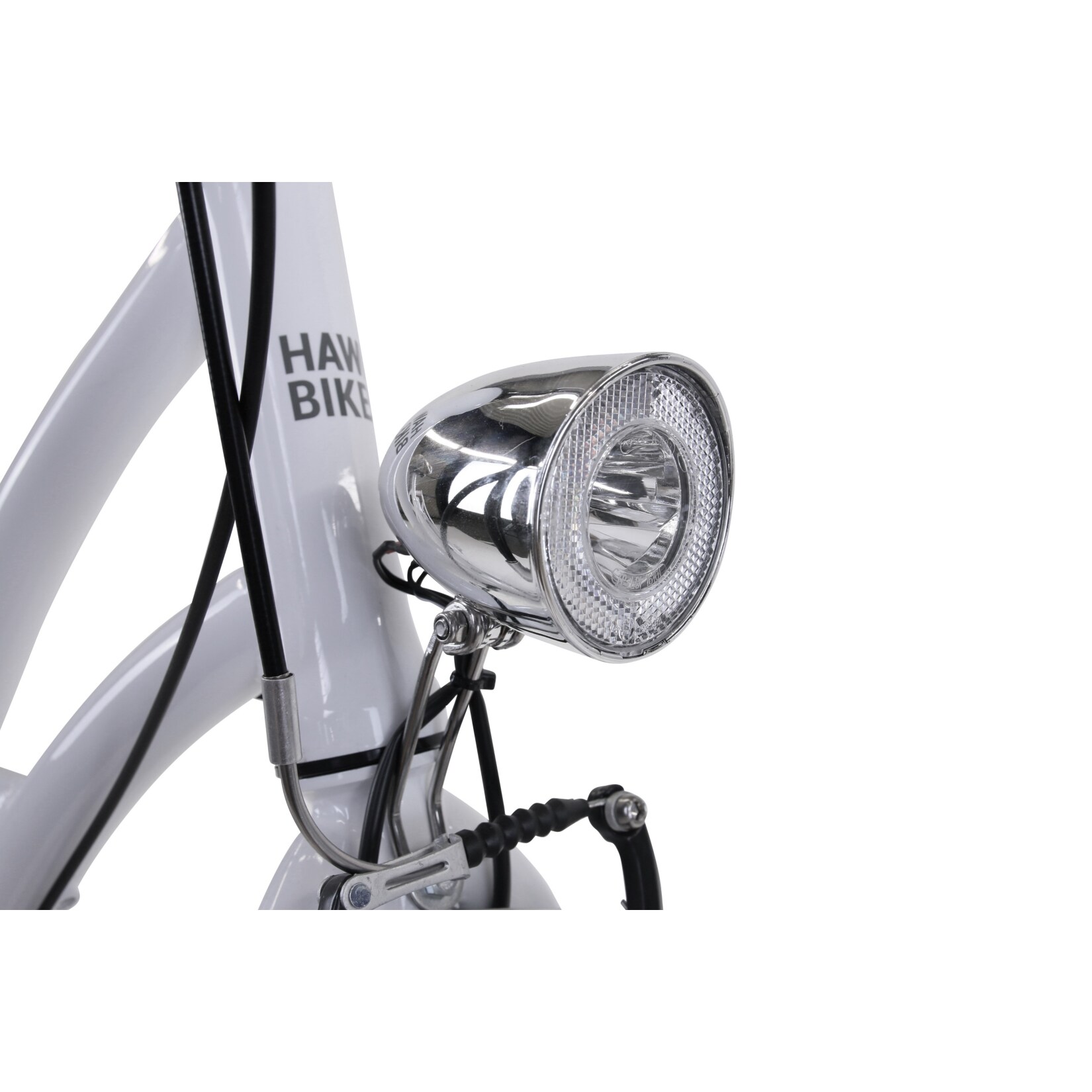 Hawk City Classic Joy White- Damenfahrrad 28“ - Perfektes Stadtfahrrad I Leichtes Damen Fahrrad mit Shimano 3-Gang Nabenschaltung