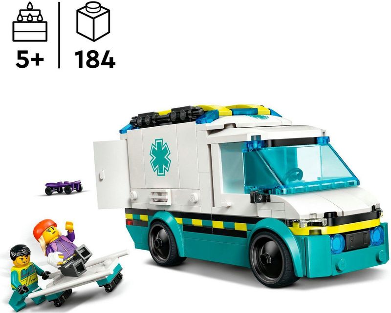 LEGO City - Great Vehicles - Ambulance - Bouwstenen