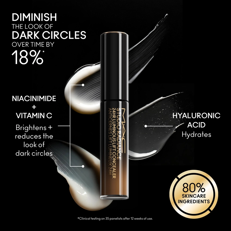 MAC Studio Radiance 24Hr Luminous Lift Concealer 11 ml - NW65