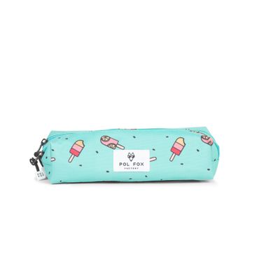Trousse Ice Pop - 2 compartiments - bleu - Pol Fox