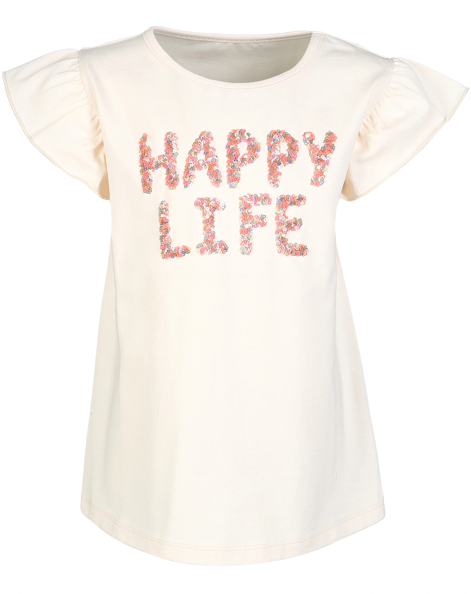 Top BATIK mit Rock in elfenbein/neon pink