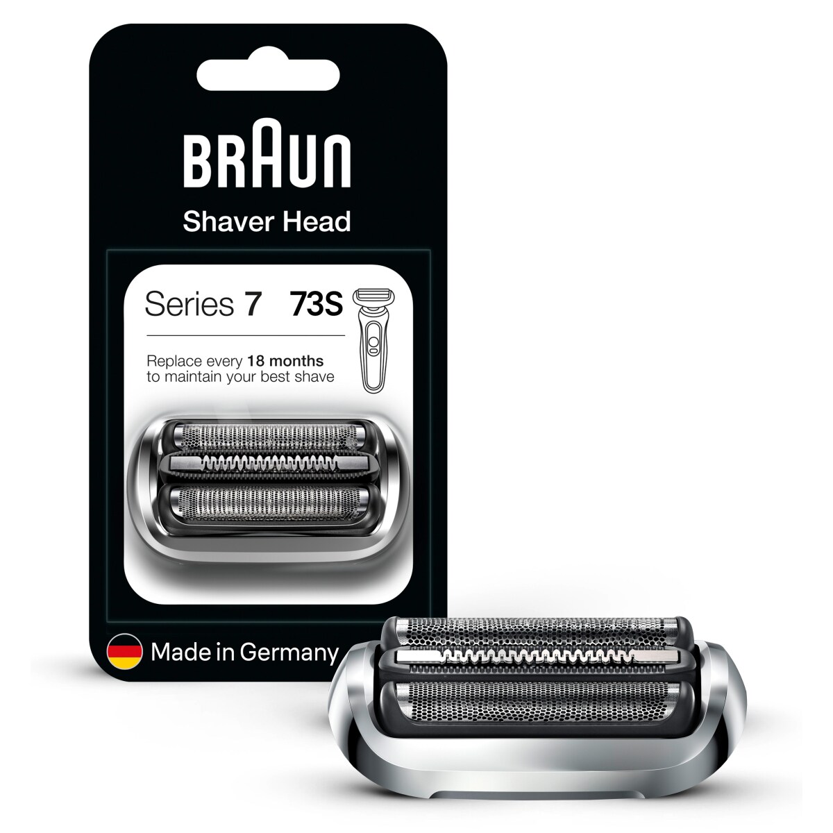 Braun Kombipack 73S Scherfolie + Schermesser
