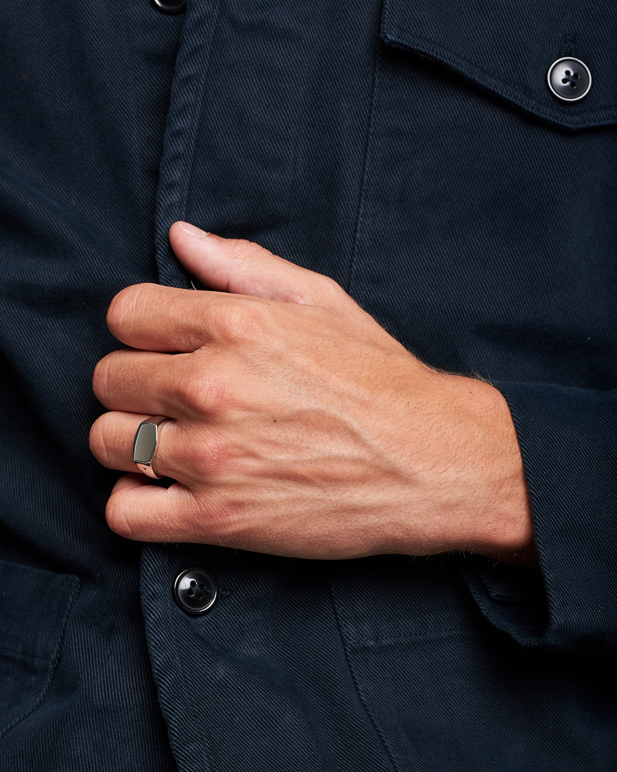 Tom Wood Michael Ring Silver