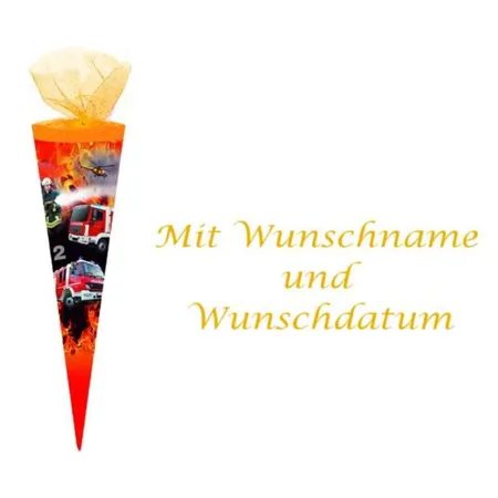 Livepac Office Schultüte / Zuckertüte / Länge: 35cm / rund / Tüllverschluss / 