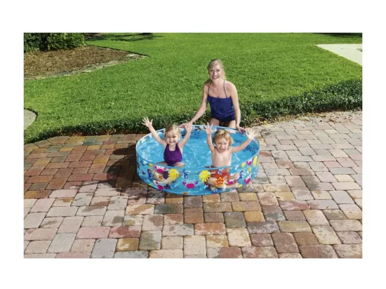 Piscine hors sol ronde - 277 L - Fill'n'Fun - D 122 cm x H 25 cm
